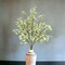 22" Mini White Artificial Flower Bush - 24-Pack, 14 Sprays - Perfect for Bouquets, Arrangements, Home Decor - Elegant Year-Round Display, Floral Home by Artificial Flowers